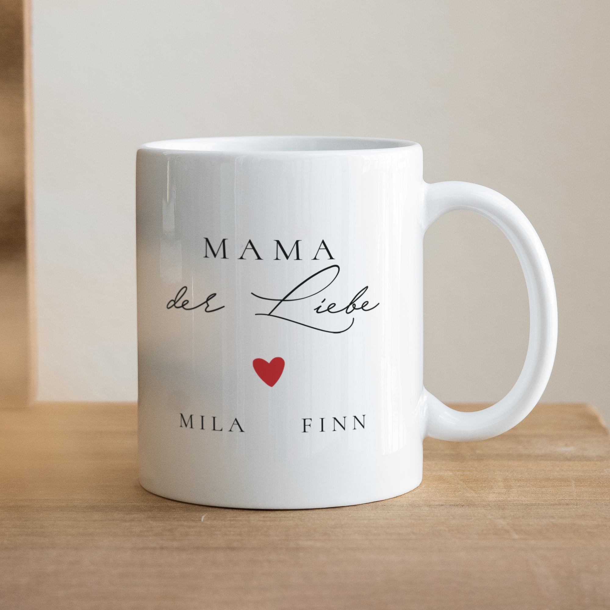 Tasse Objekte Weiß Mama der Liebe VI foto N° 1