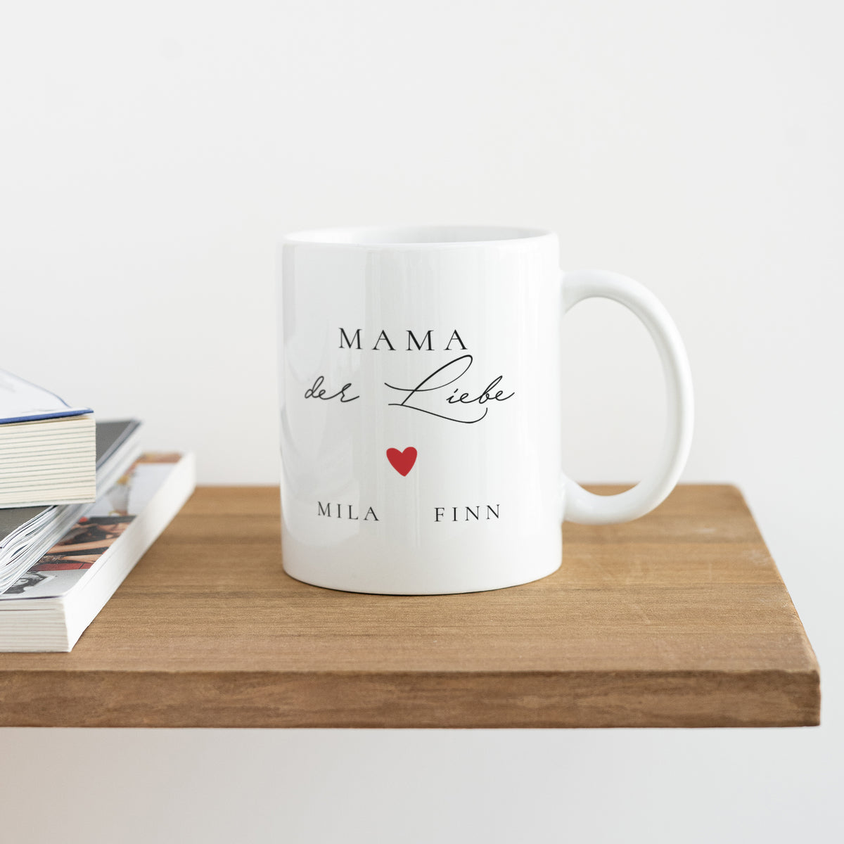 Tasse Objekte Weiß Mama der Liebe VI foto N° 4