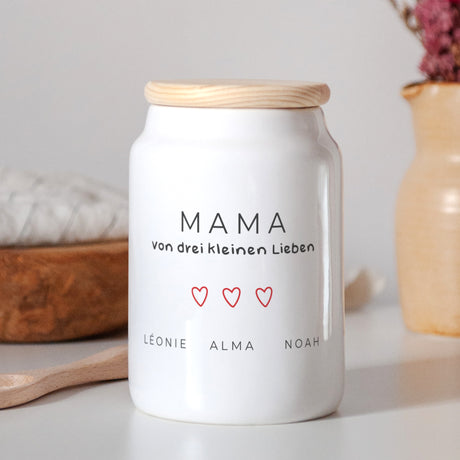 Keramiktopf Objekte 65 cl Kleine Liebe