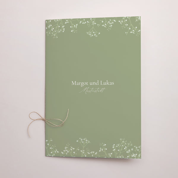 Kirchenheft Hochzeit Doppelflügel Es ist Sommer! foto
