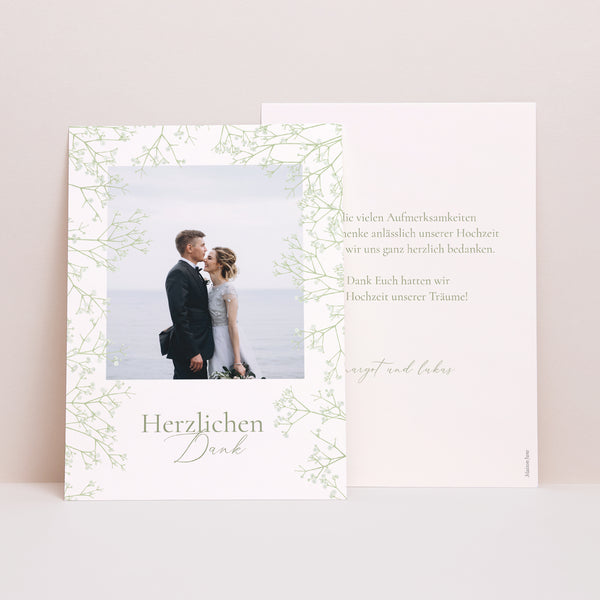 Dankeskarte Hochzeit Es ist Sommer! foto