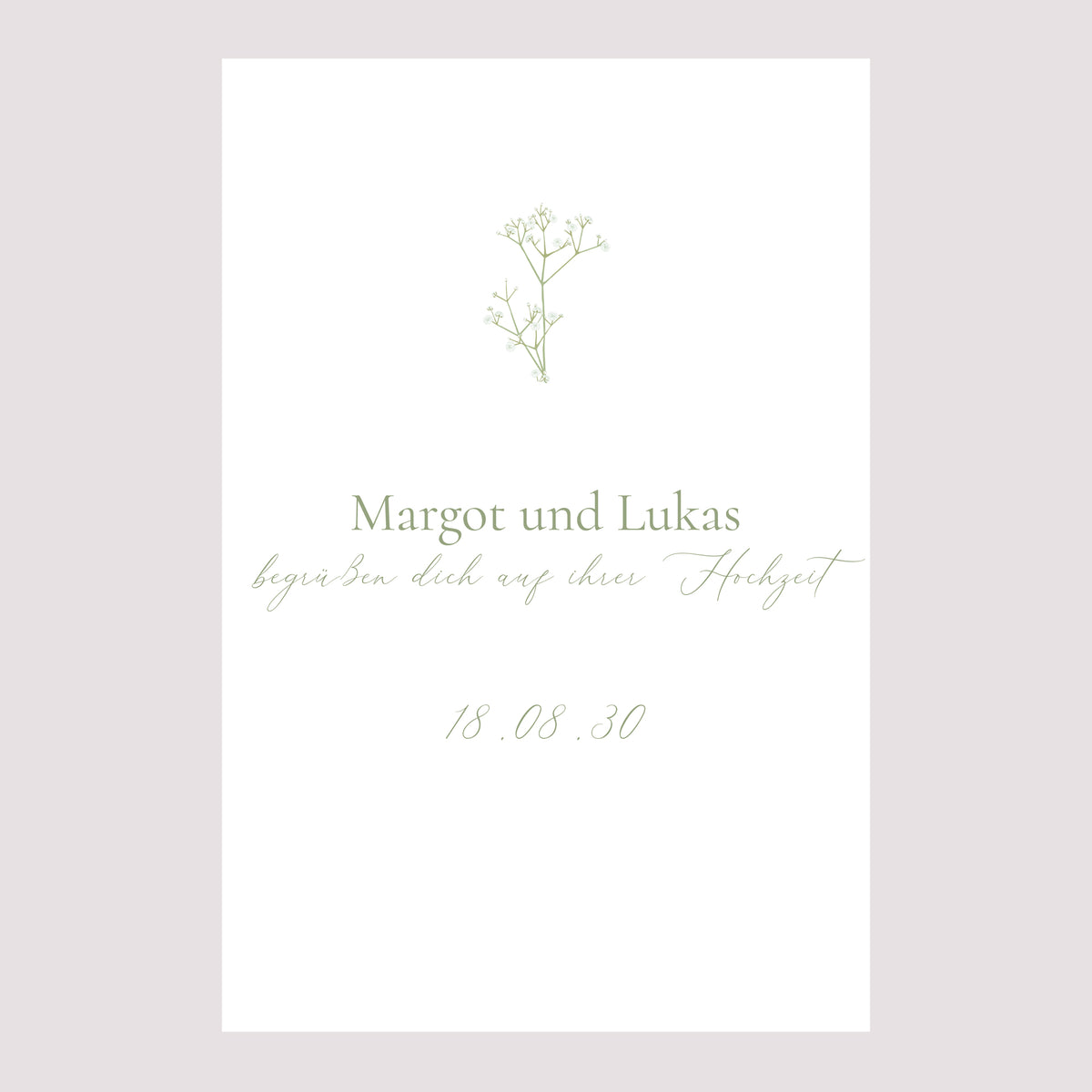 Begrüßungstafel Hochzeit Porträt 60 x 90 cm Es ist Sommer! foto N° 2