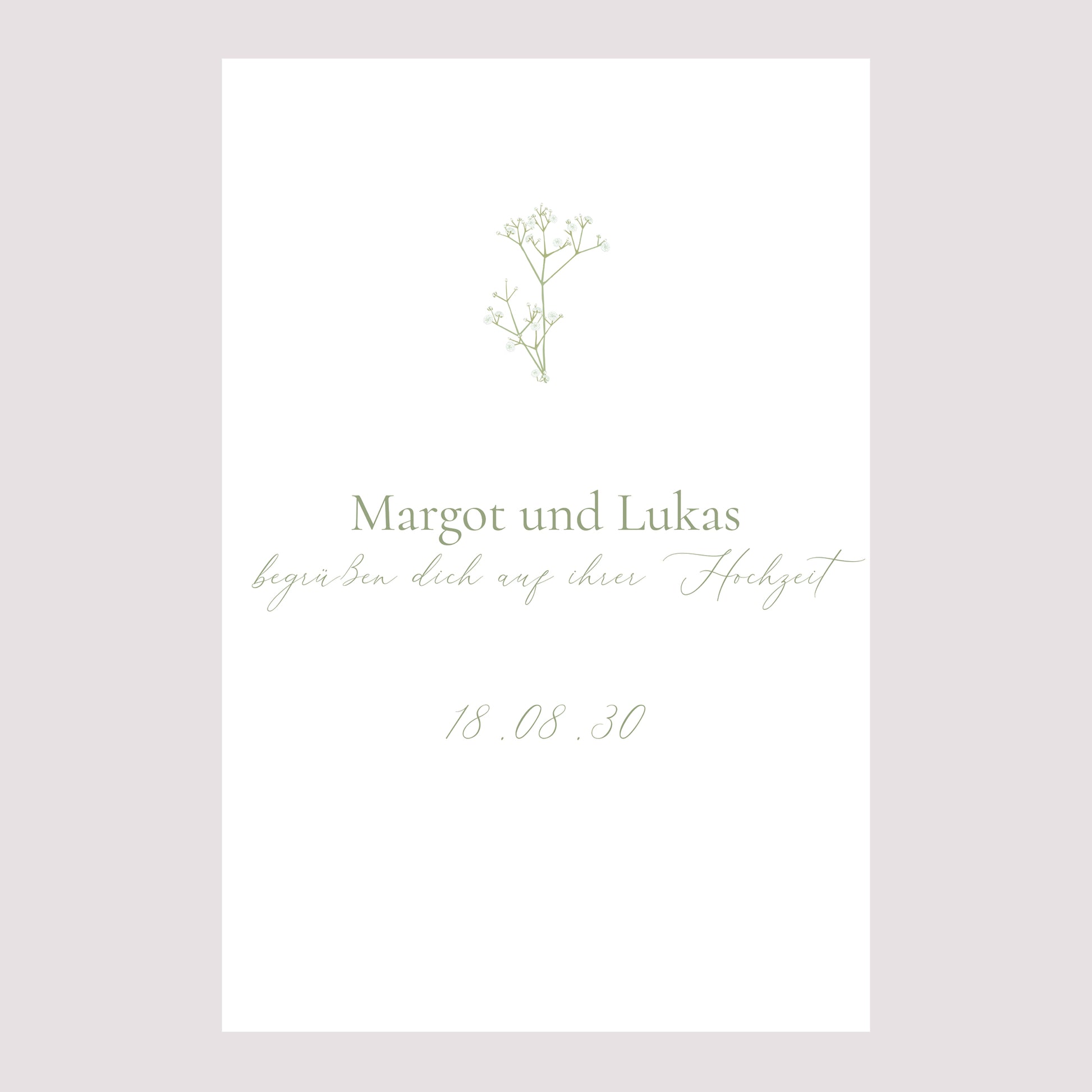 Begrüßungstafel Hochzeit Porträt 60 x 90 cm Es ist Sommer! foto N° 2