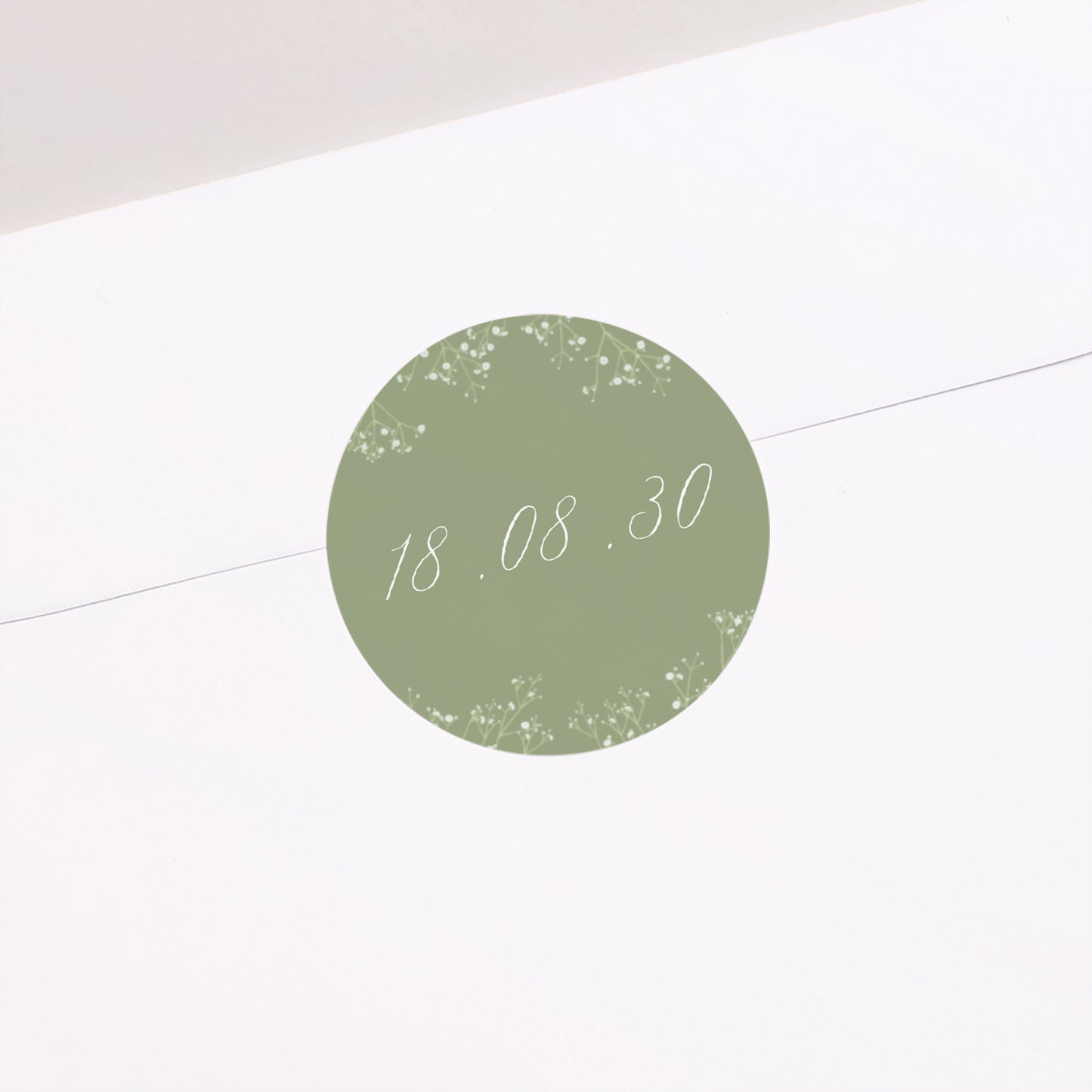 Sticker Hochzeit Rund Es ist Sommer! foto N° 2