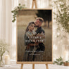 Begrüßungstafel Hochzeit Porträt 60 x 90 cm foto N° 1