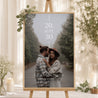 Begrüßungstafel Hochzeit Porträt 60 x 90 cm foto N° 1