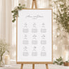 Sitzplan Hochzeit Porträt Mama und Papa Zweig foto N° 1