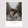 Begrüßungstafel Hochzeit Porträt 60 x 90 cm Mama und Papa heiraten foto N° 2
