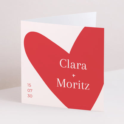 Hochzeitseinladung Doppelflügelfenster foto N° 1
