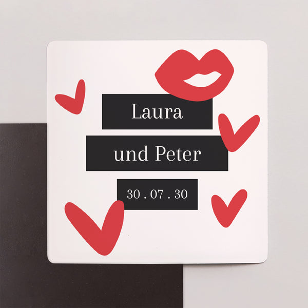 Save the date Karte Hochzeit Satz von 9, magnetisch. foto