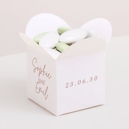 Geschenkbox Hochzeit Schmetterlingsöffnung Gereinigt foto N° 1