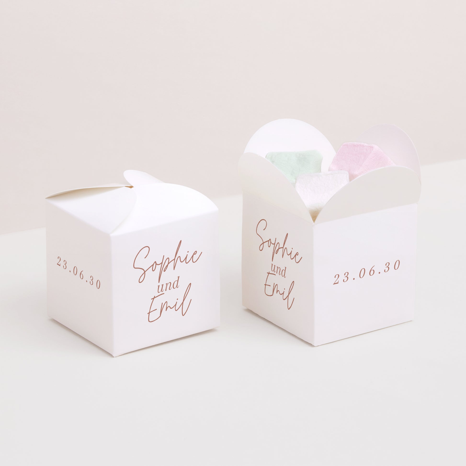 Geschenkbox Hochzeit Schmetterlingsöffnung Gereinigt foto N° 2