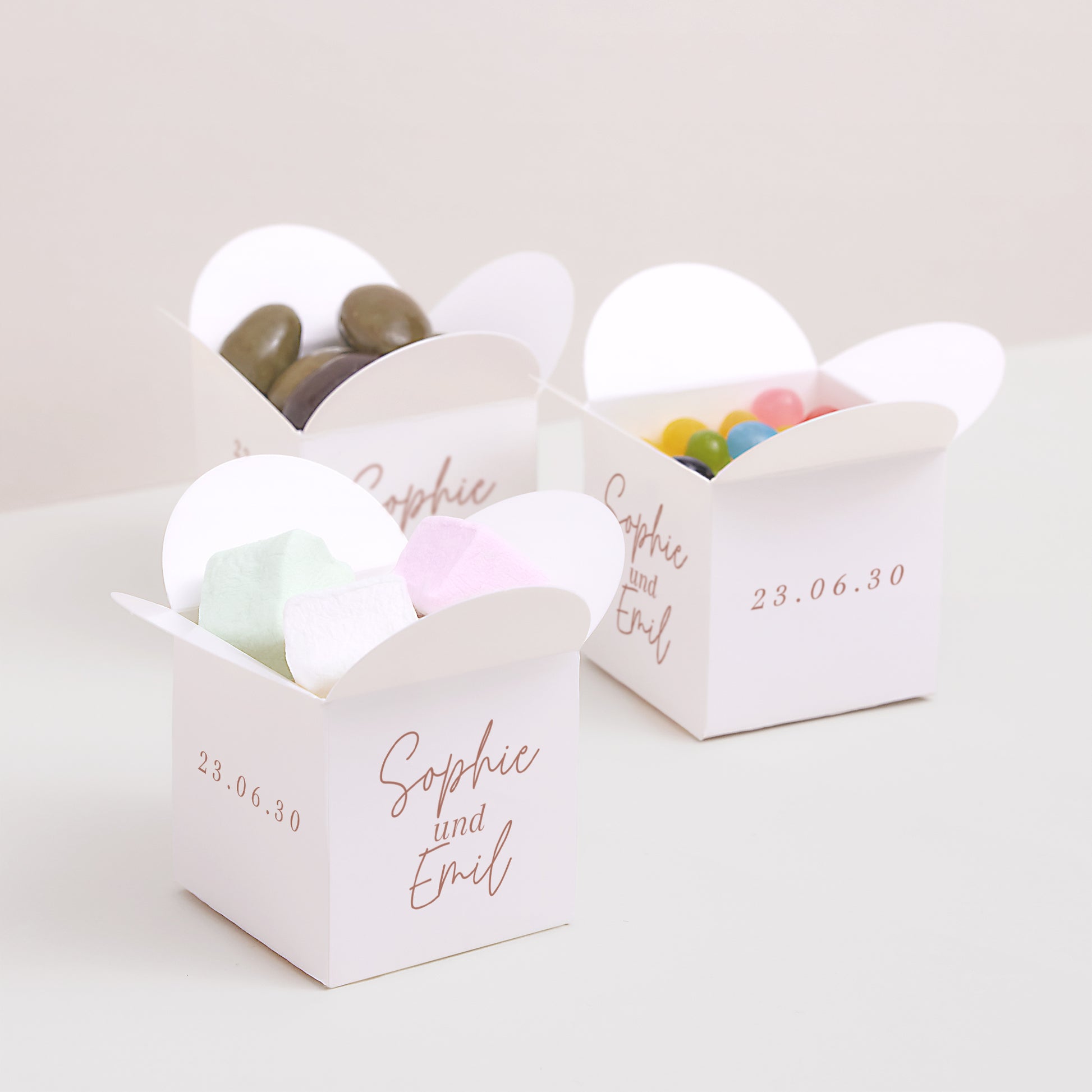 Geschenkbox Hochzeit Schmetterlingsöffnung Gereinigt foto N° 3