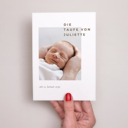 Taufeinladung Text und Foto foto N° 2