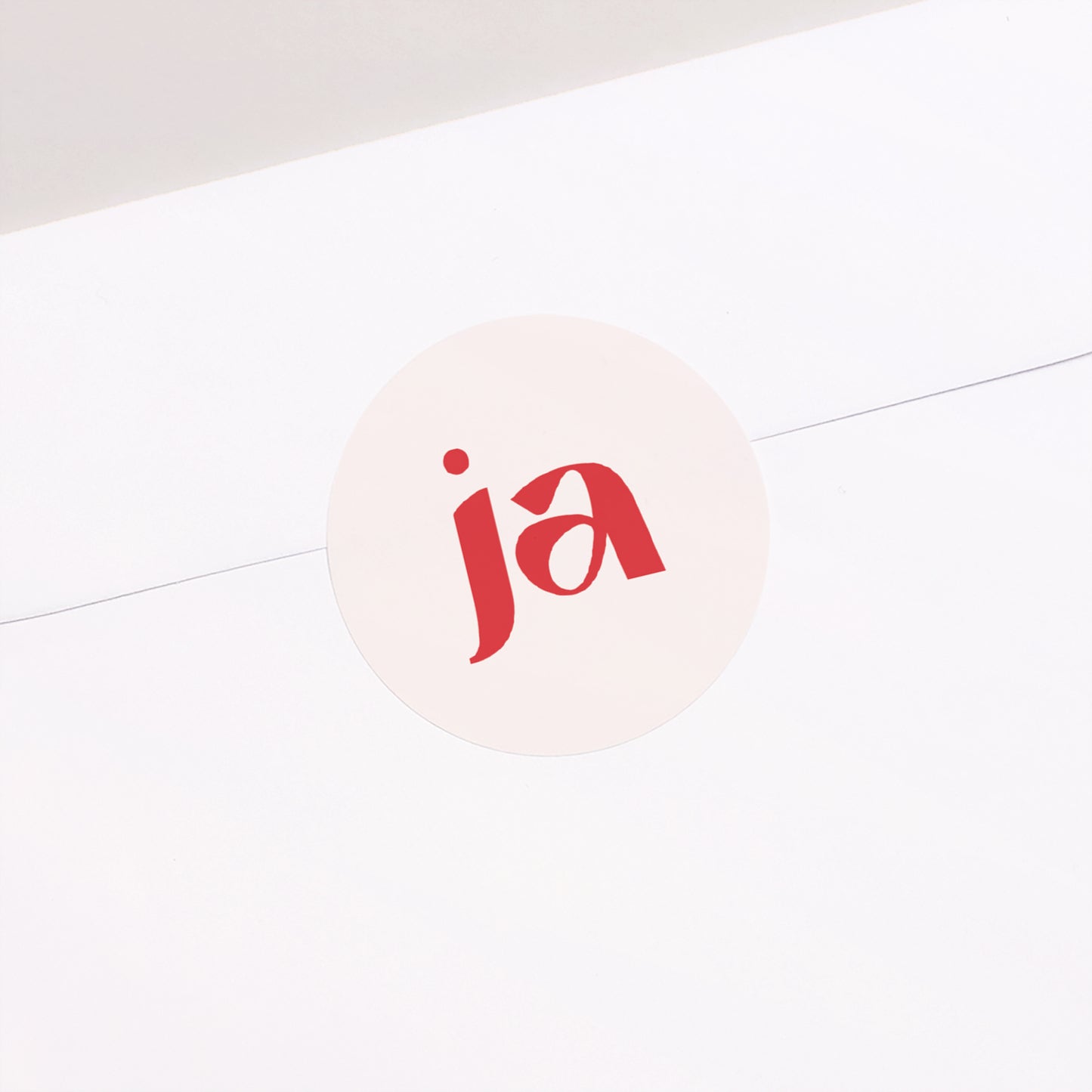 Sticker Hochzeit Rund foto N° 2