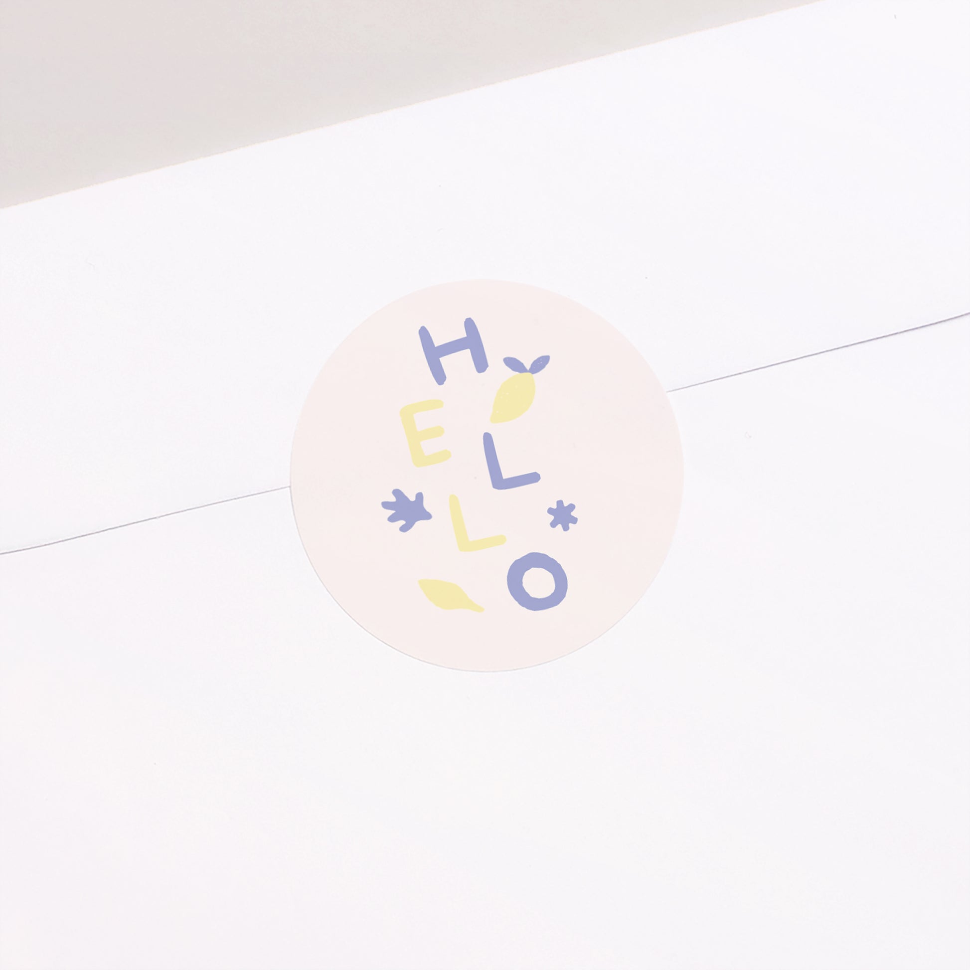 Sticker Geburt Rund foto N° 1