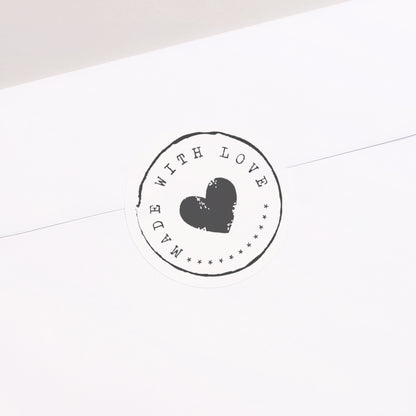Sticker Geburt Rund Fotografisches Full House foto N° 2