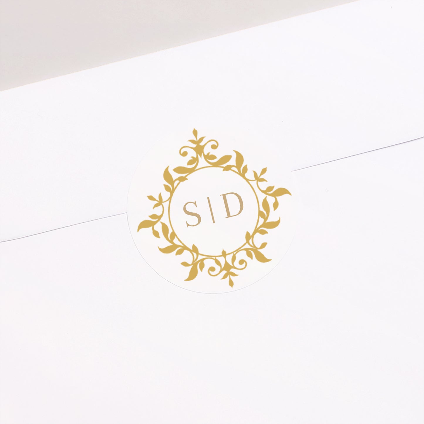 Sticker Hochzeit Rund foto N° 2
