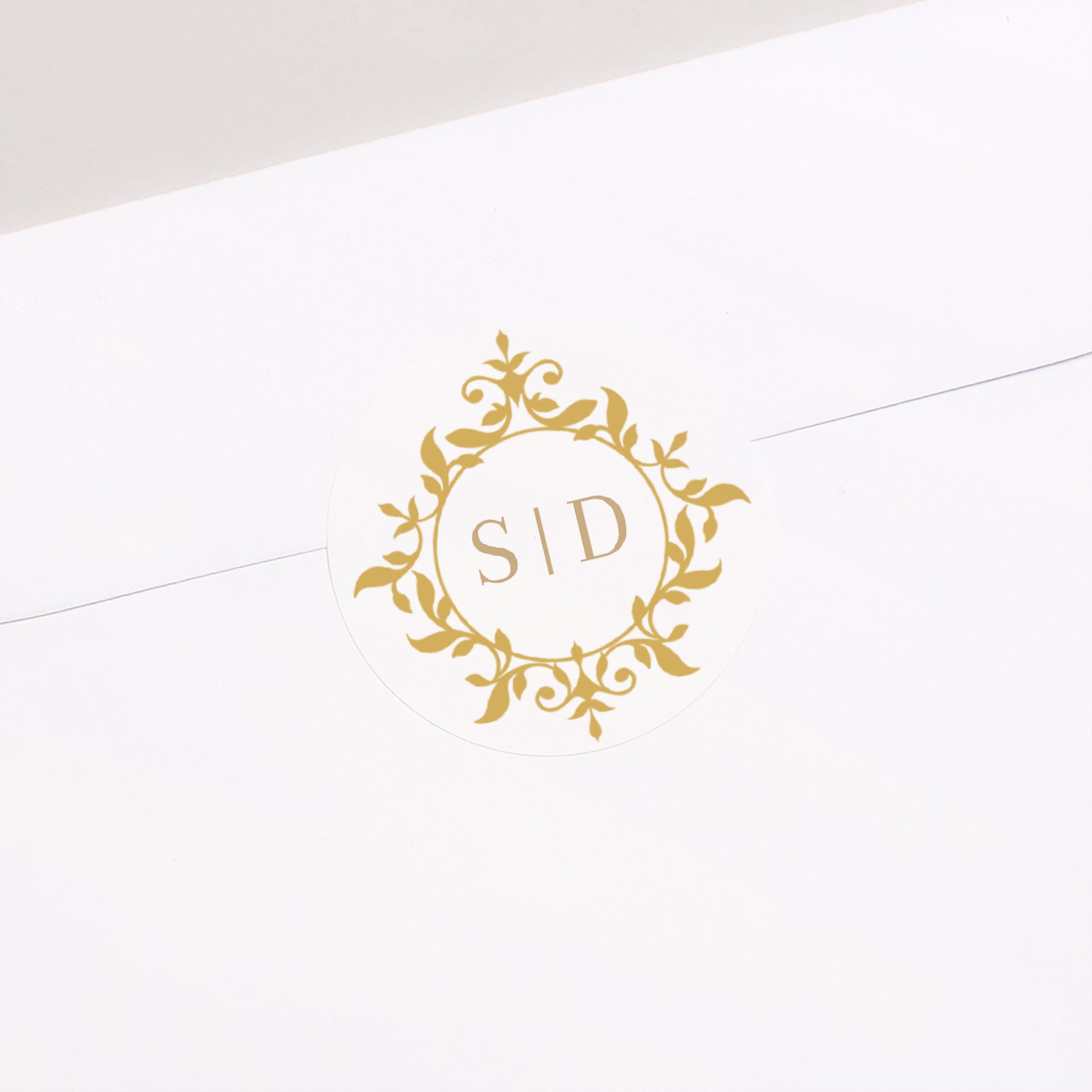 Sticker Hochzeit Rund foto N° 2