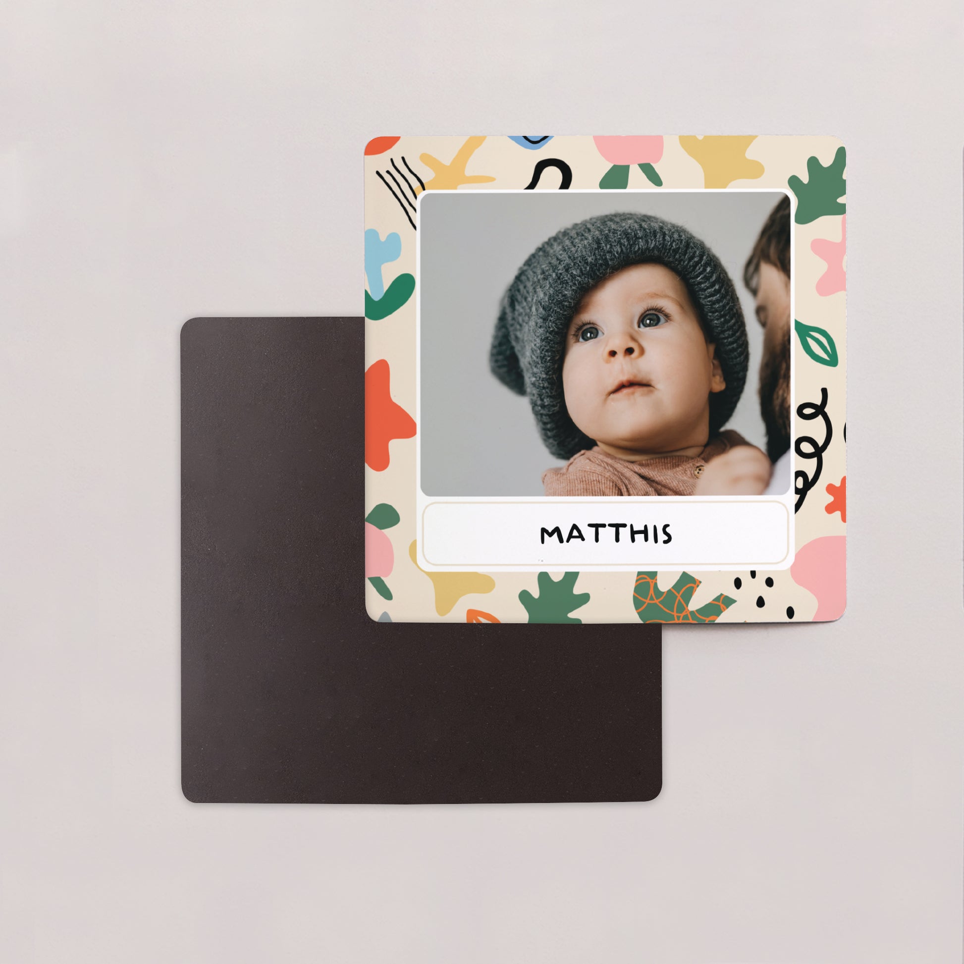 Dankeskarte Geburt Satz von 9, magnetisch. foto N° 2