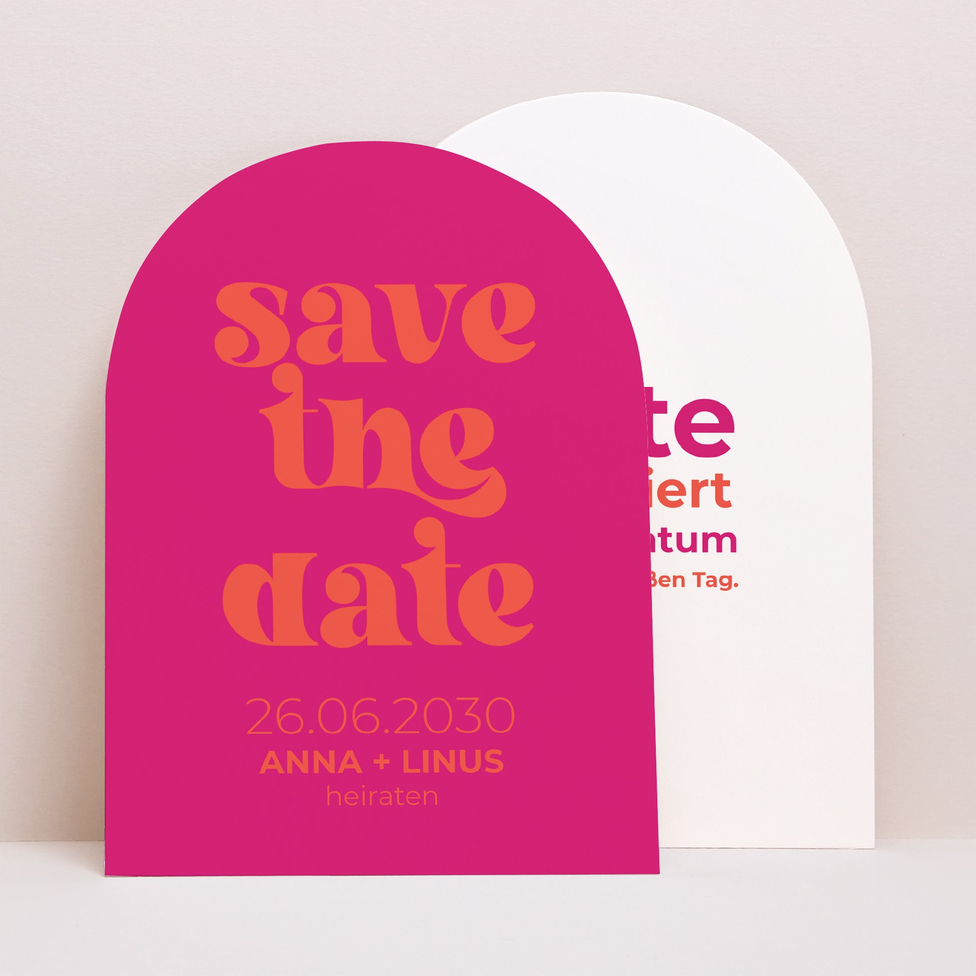Save the date Karte Hochzeit Kleine Arche foto N° 1