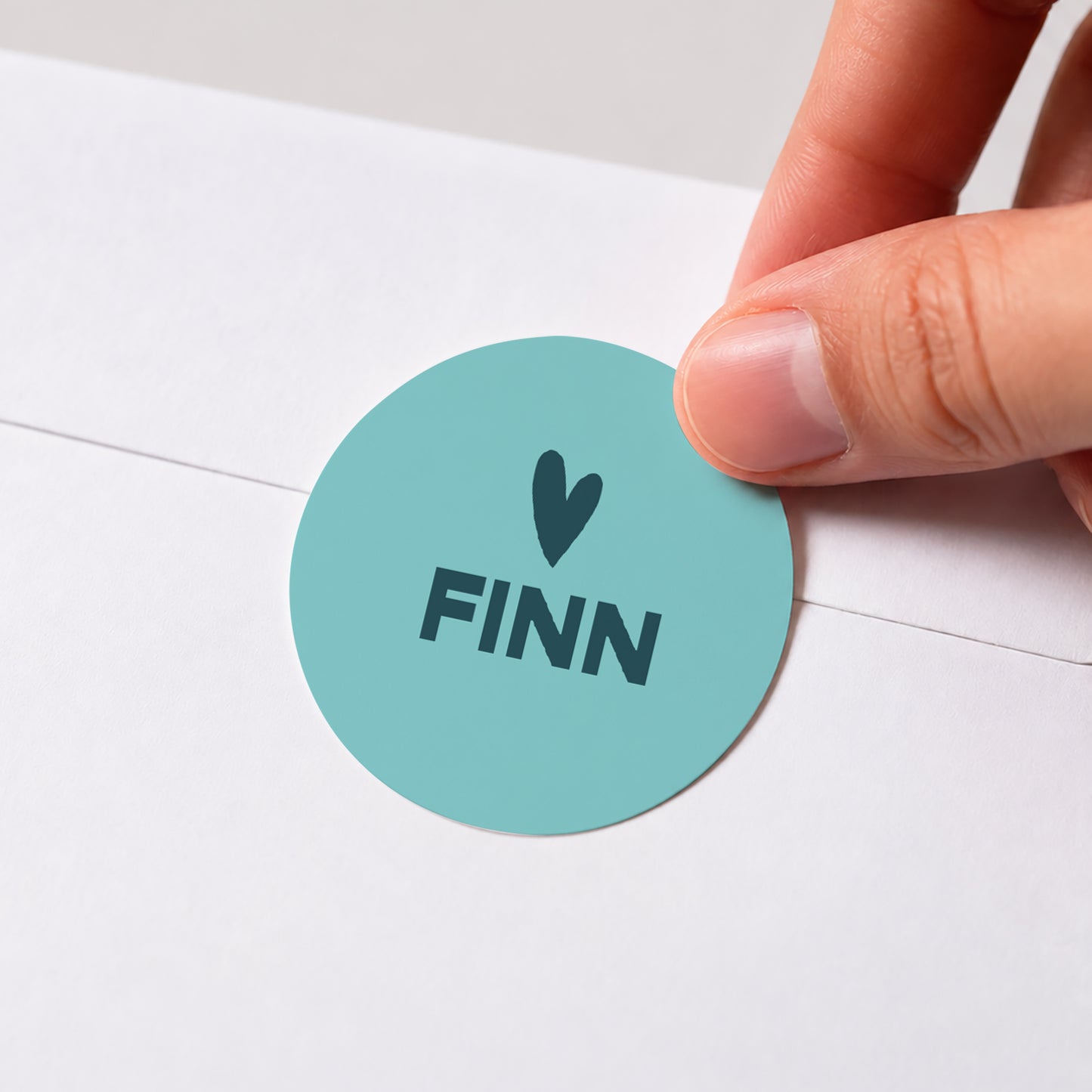 Sticker Geburt Rund Flashy II foto N° 1