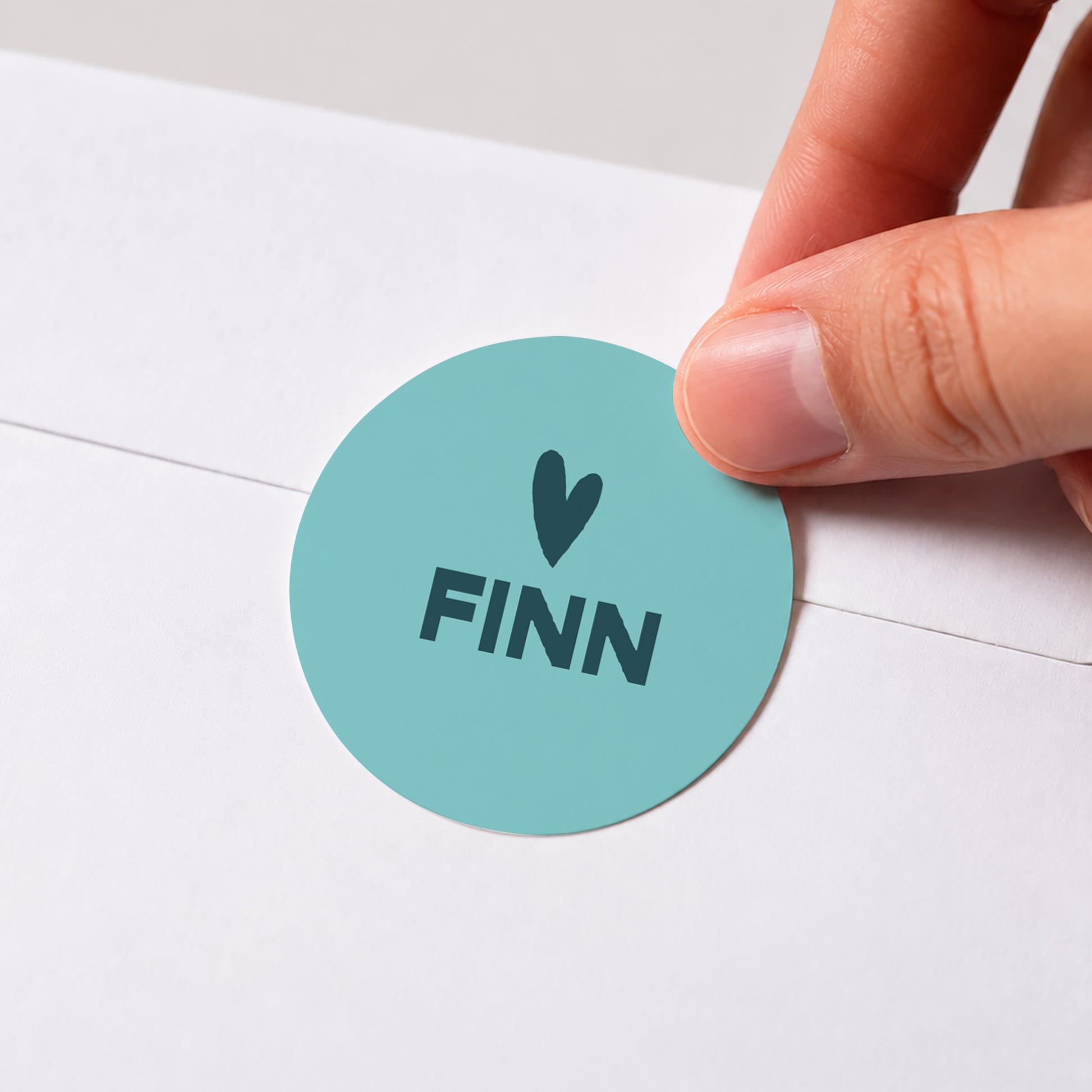 Sticker Geburt Rund Flashy II foto N° 1