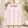 Sitzplan Hochzeit Porträt 60 x 90 cm Wir sagen ja foto N° 1