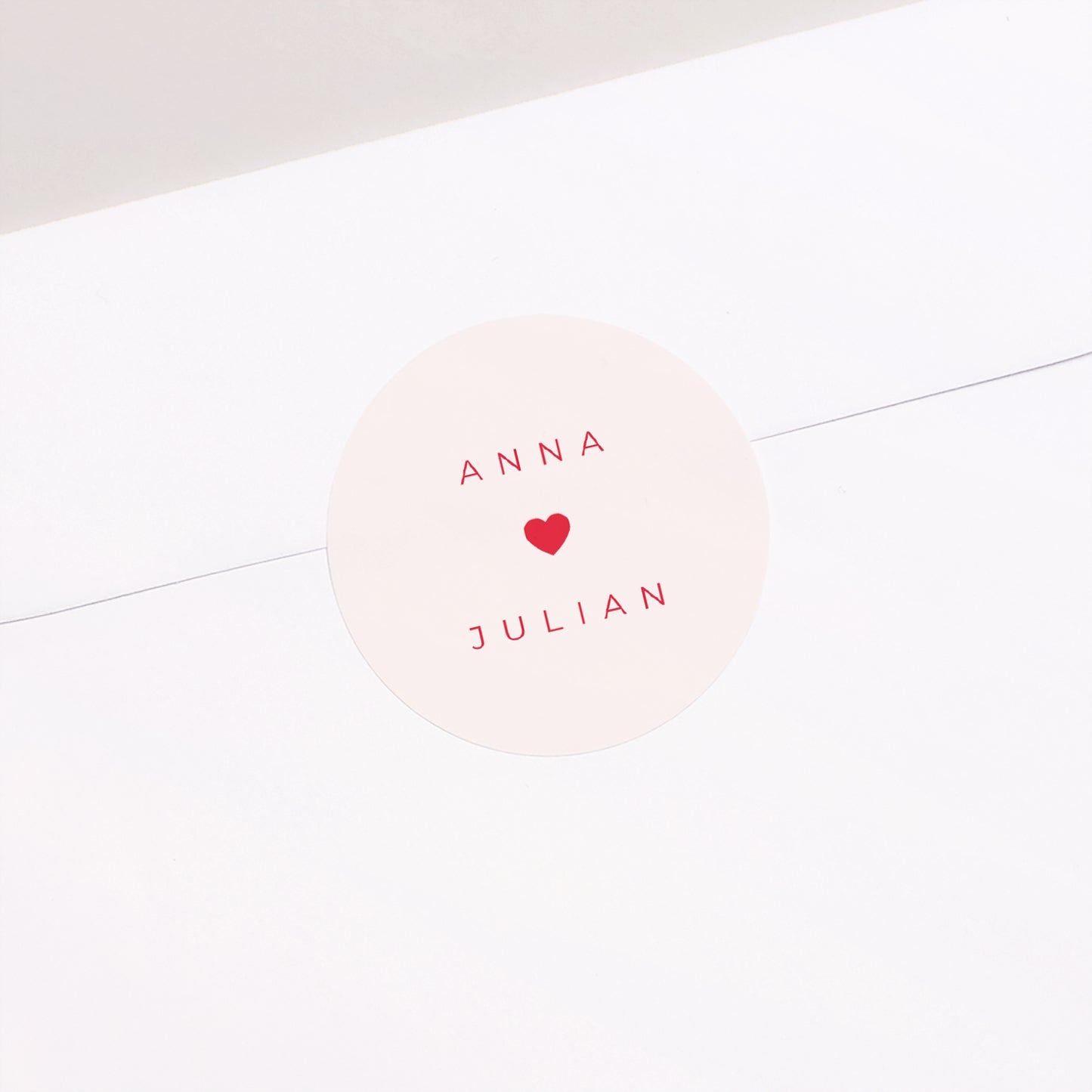 Sticker Hochzeit Rund Wir sagen ja foto N° 2