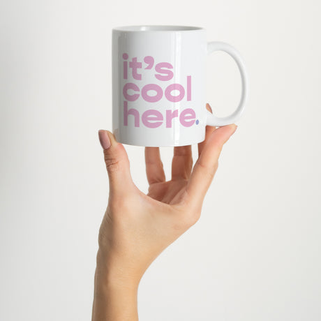 Tasse Objekte Weiß Hier ist es cool.