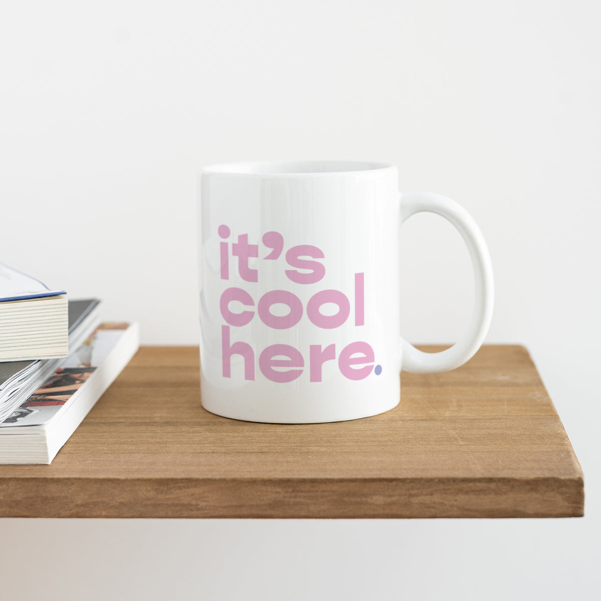 Tasse Objekte Weiß Hier ist es cool. foto N° 4