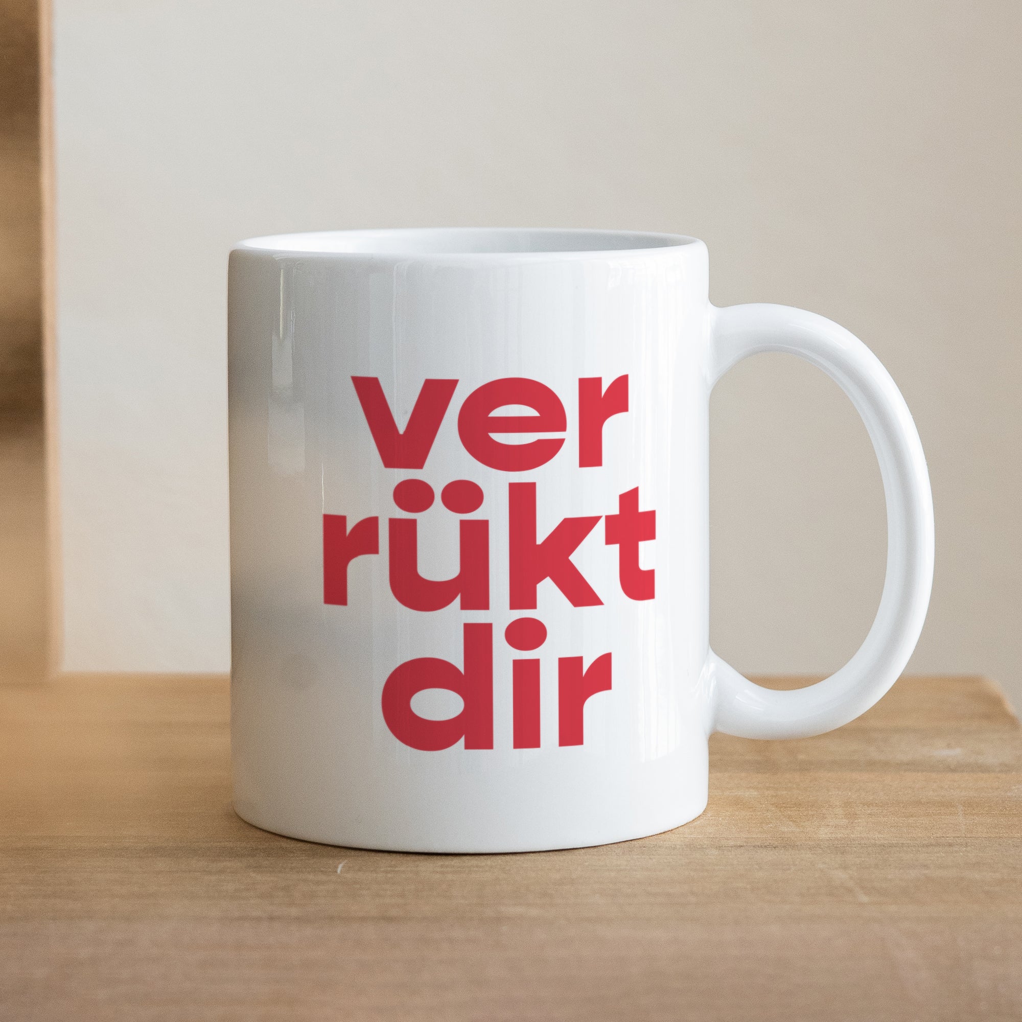 Tasse Objekte Weiß Verrückte Liebe II foto N° 1