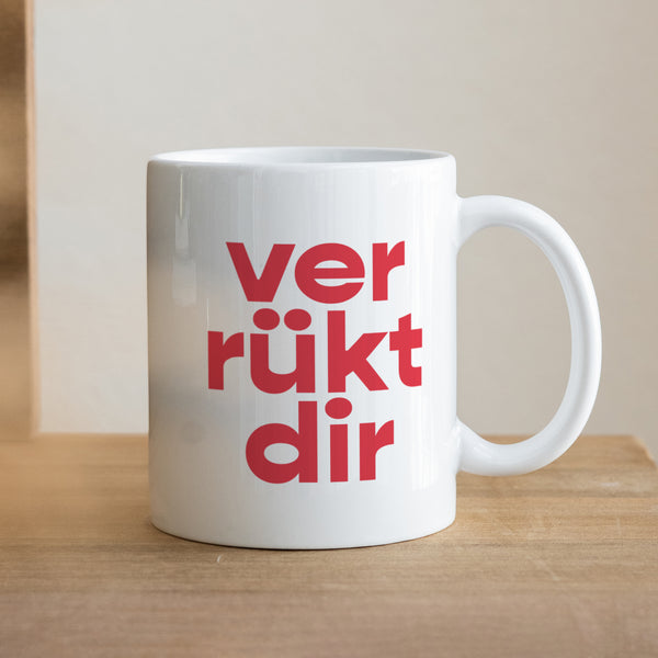Tasse Objekte Weiß Verrückte Liebe II foto
