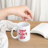 Tasse Objekte Weiß Verrückte Liebe II foto N° 3