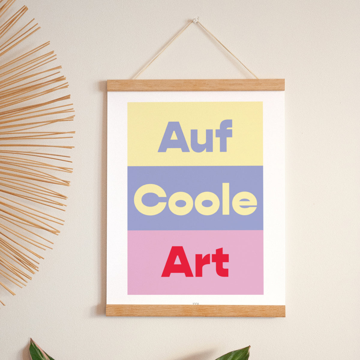 Poster Objekte Porträt A la cool foto N° 1
