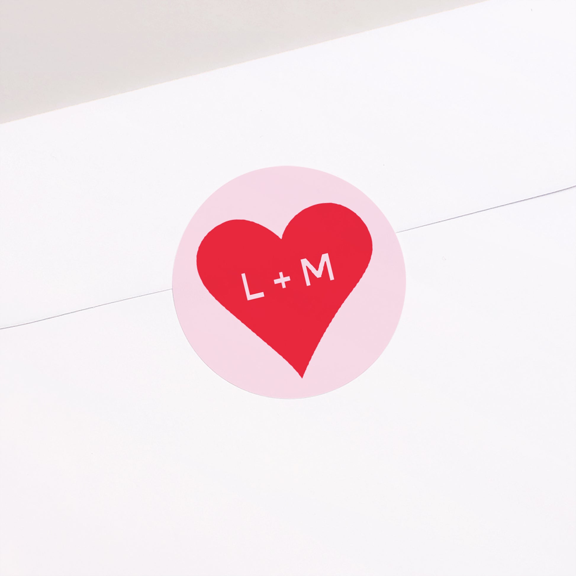 Sticker Hochzeit Rund Die Überraschung. foto N° 2
