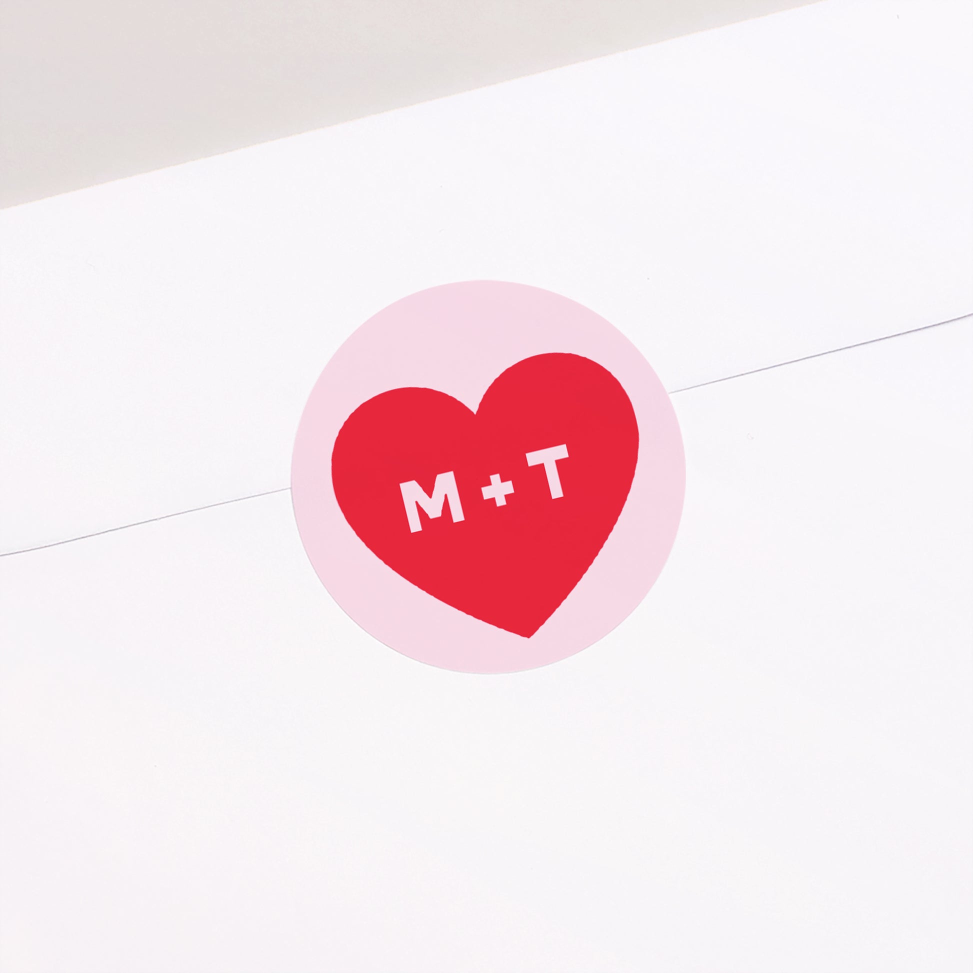 Sticker Hochzeit Rund Rettet das berühmte Datum foto N° 2