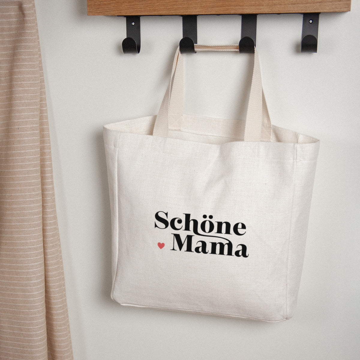 Tote bag Objekte Tragehenkel Schöne Mama foto N° 1