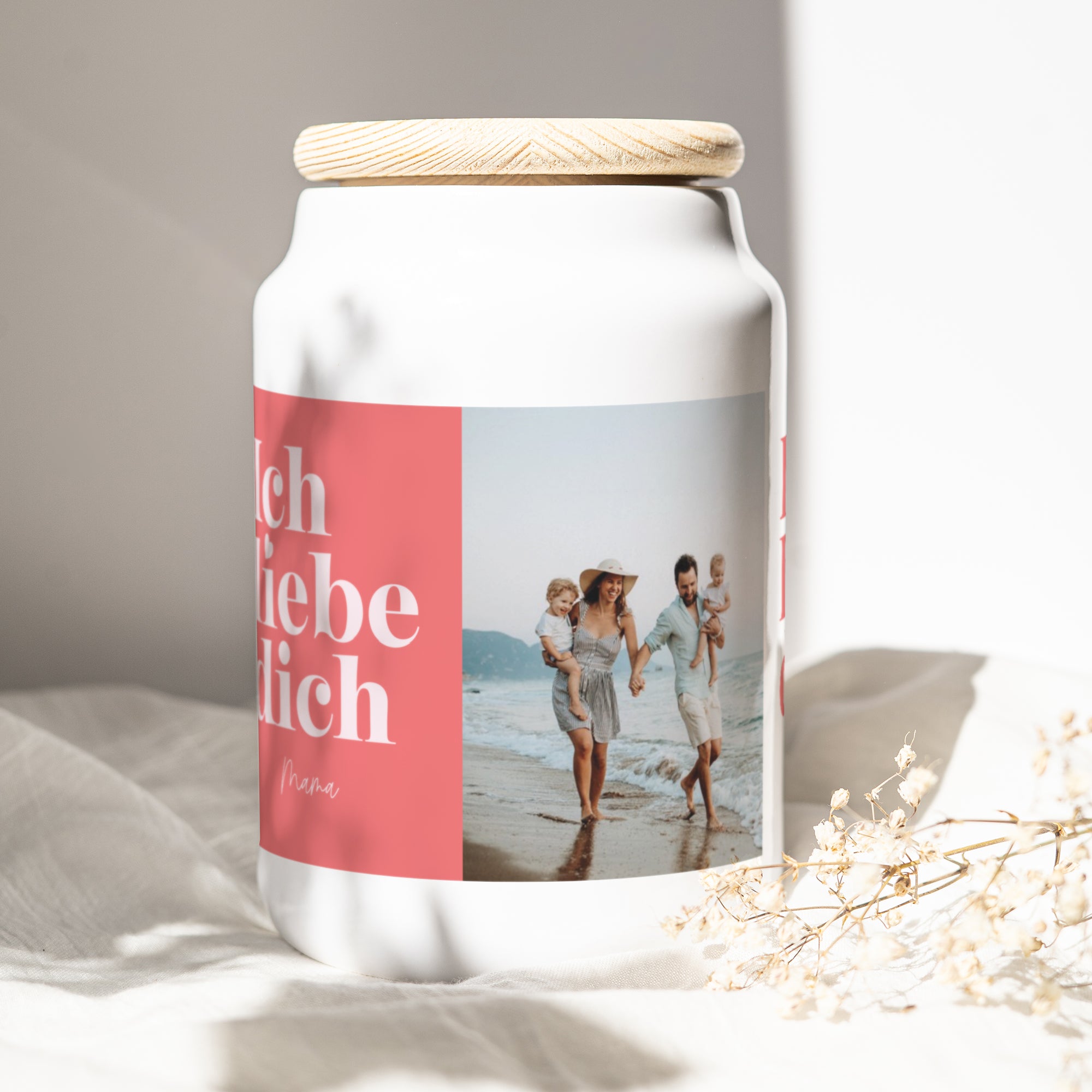 Keramiktopf Objekte 65 cl Ich liebe dich, Mama. foto N° 1