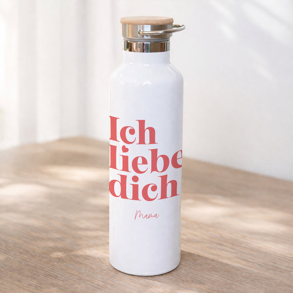Trinkflasche Objekte 75 cl Ich liebe dich, Mama. foto