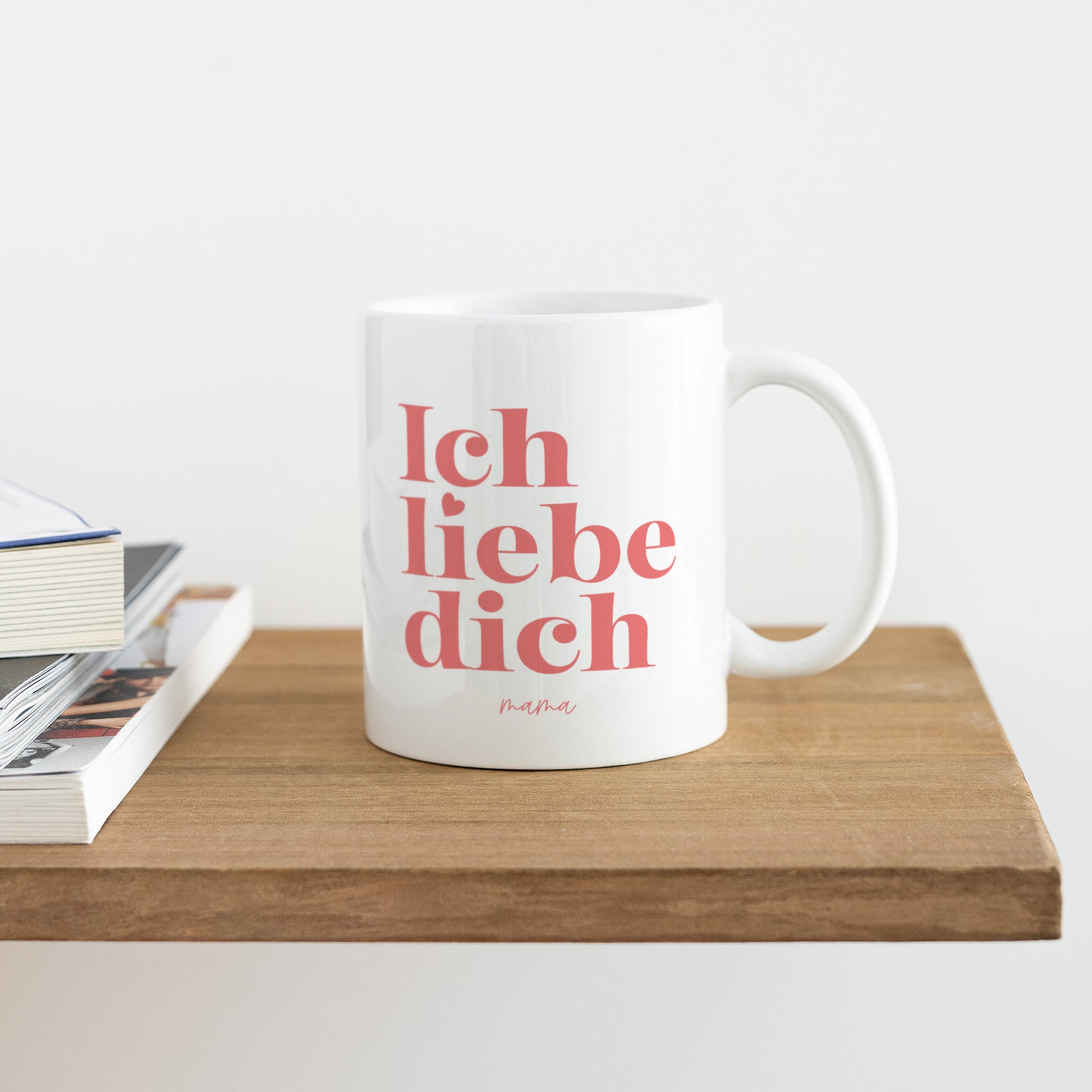 Tasse Objekte Weiß Ich liebe dich, Mama. foto N° 4