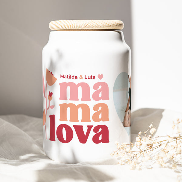 Keramiktopf Objekte 65 cl Mama Lova II foto