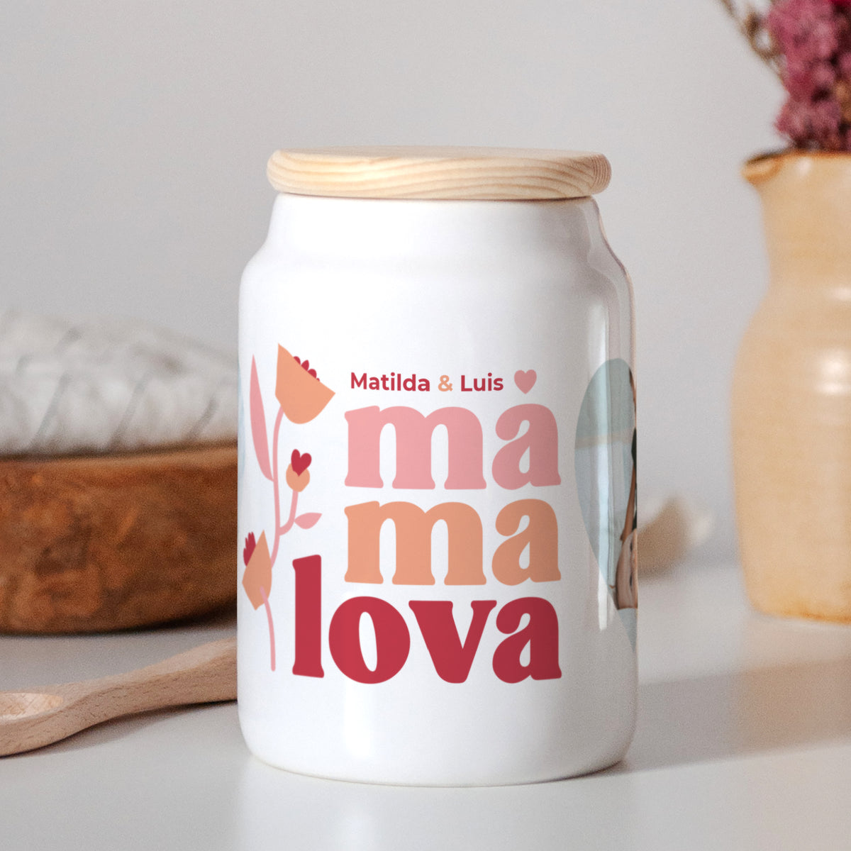 Keramiktopf Objekte 65 cl Mama Lova II foto N° 2