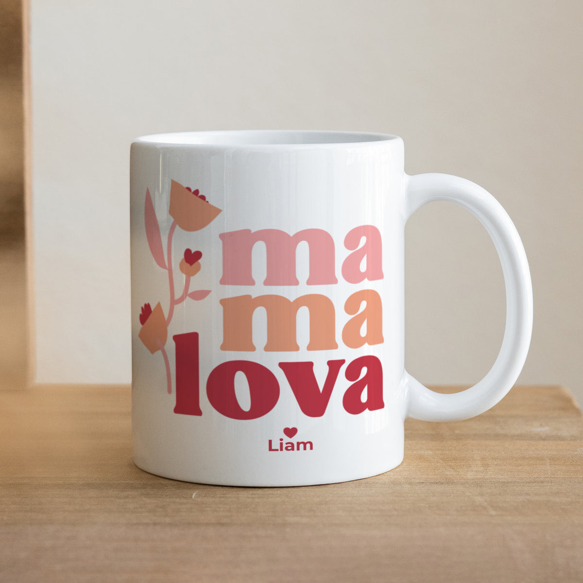 Tasse Objekte Weiß Mama Lova II foto N° 1