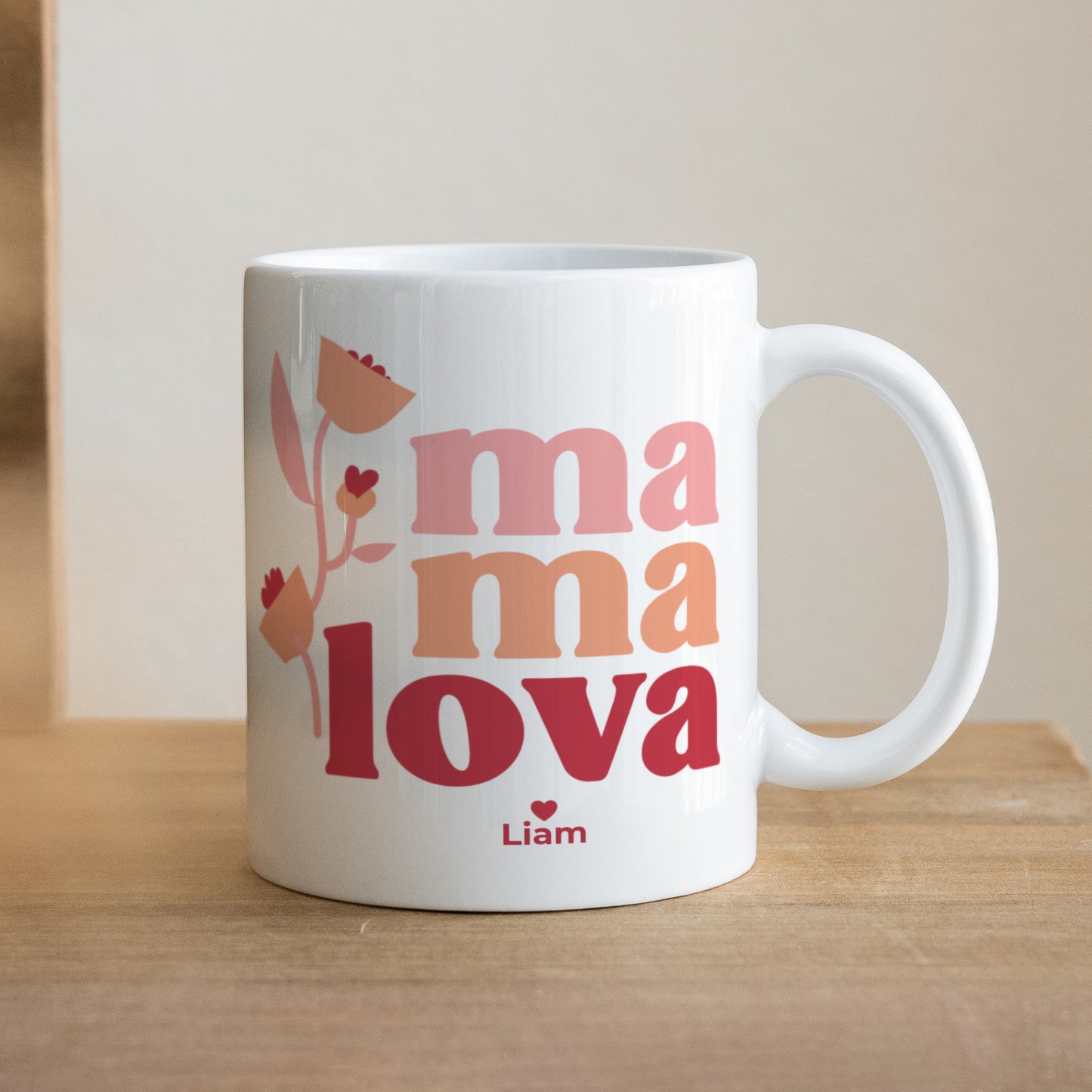 Tasse Objekte Weiß Mama Lova II foto N° 1