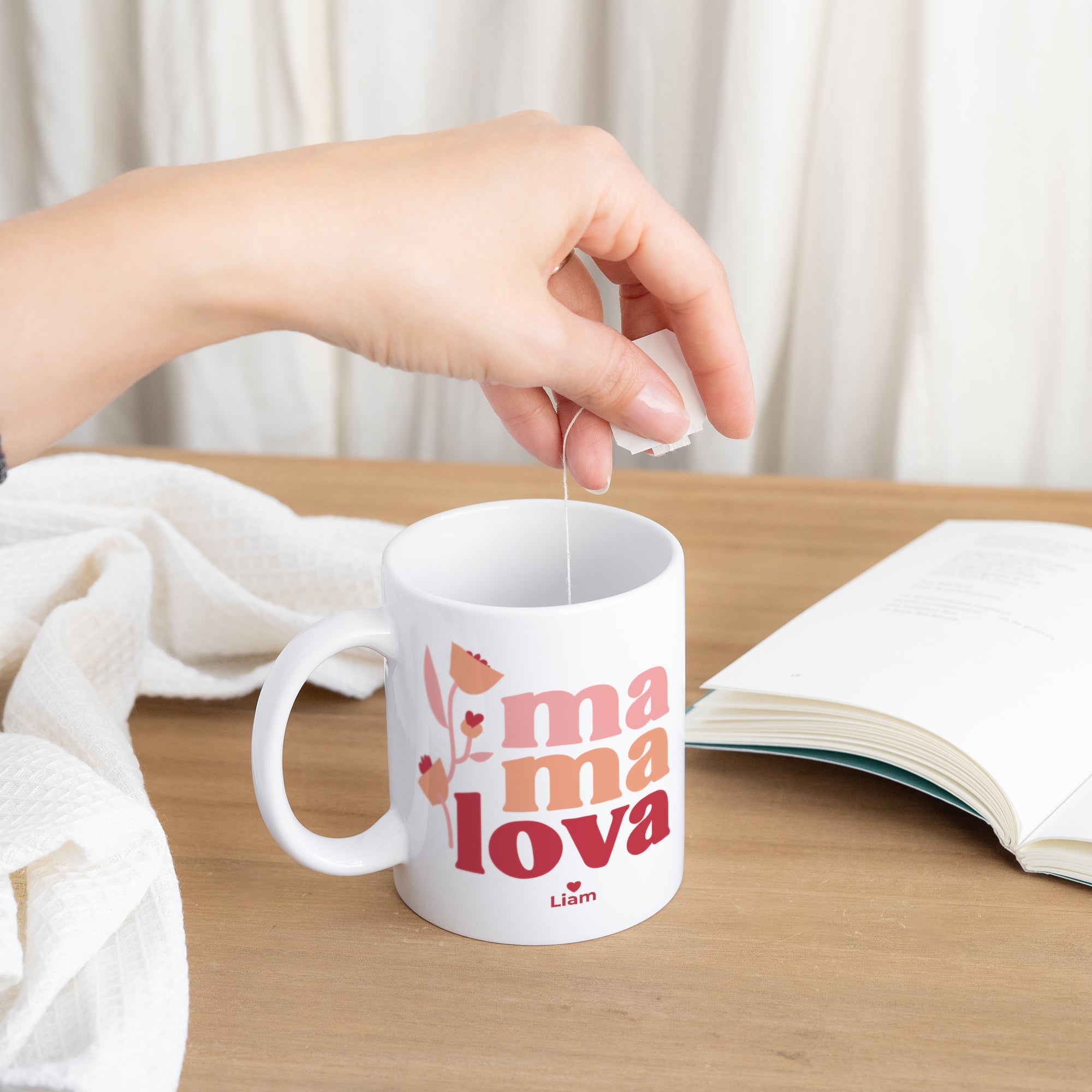 Tasse Objekte Weiß Mama Lova II foto N° 3