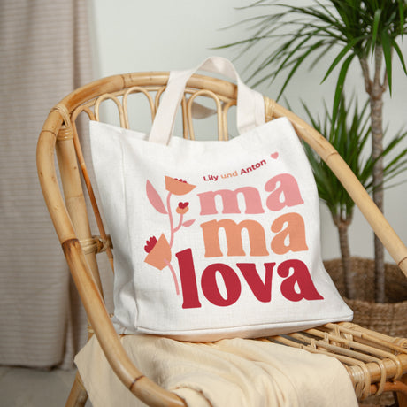 Tote bag Objekte Tragehenkel Mama Lova II
