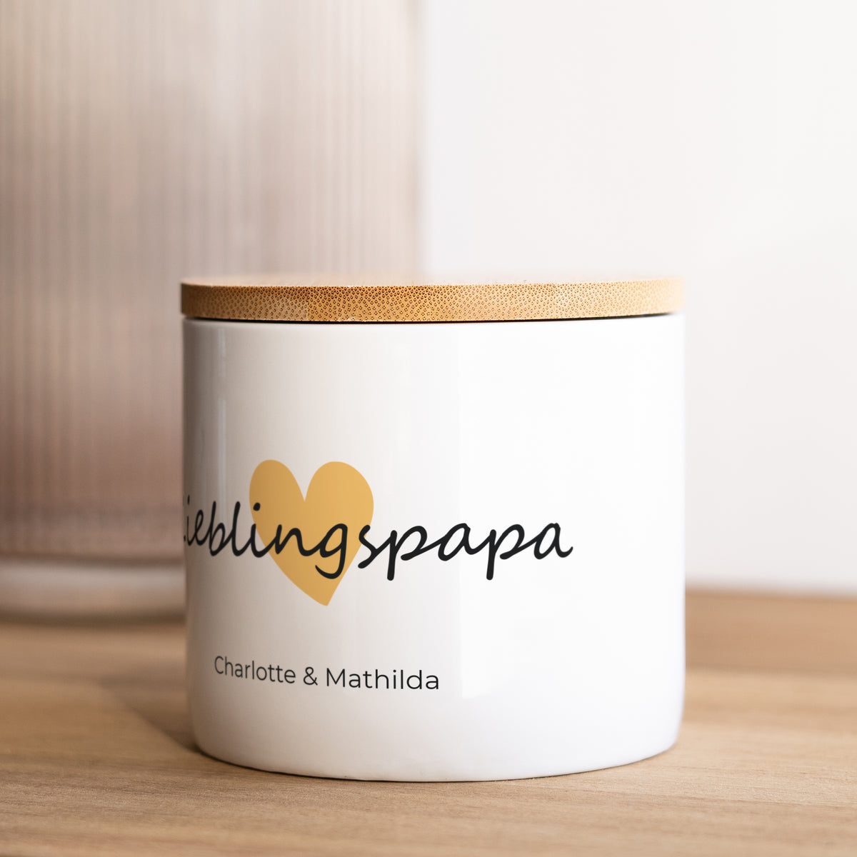 Keramiktopf Objekte 48 cl Papa der Liebe III foto N° 2