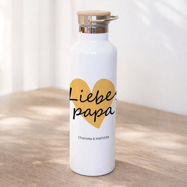 Trinkflasche Objekte 75 cl Papa der Liebe III foto