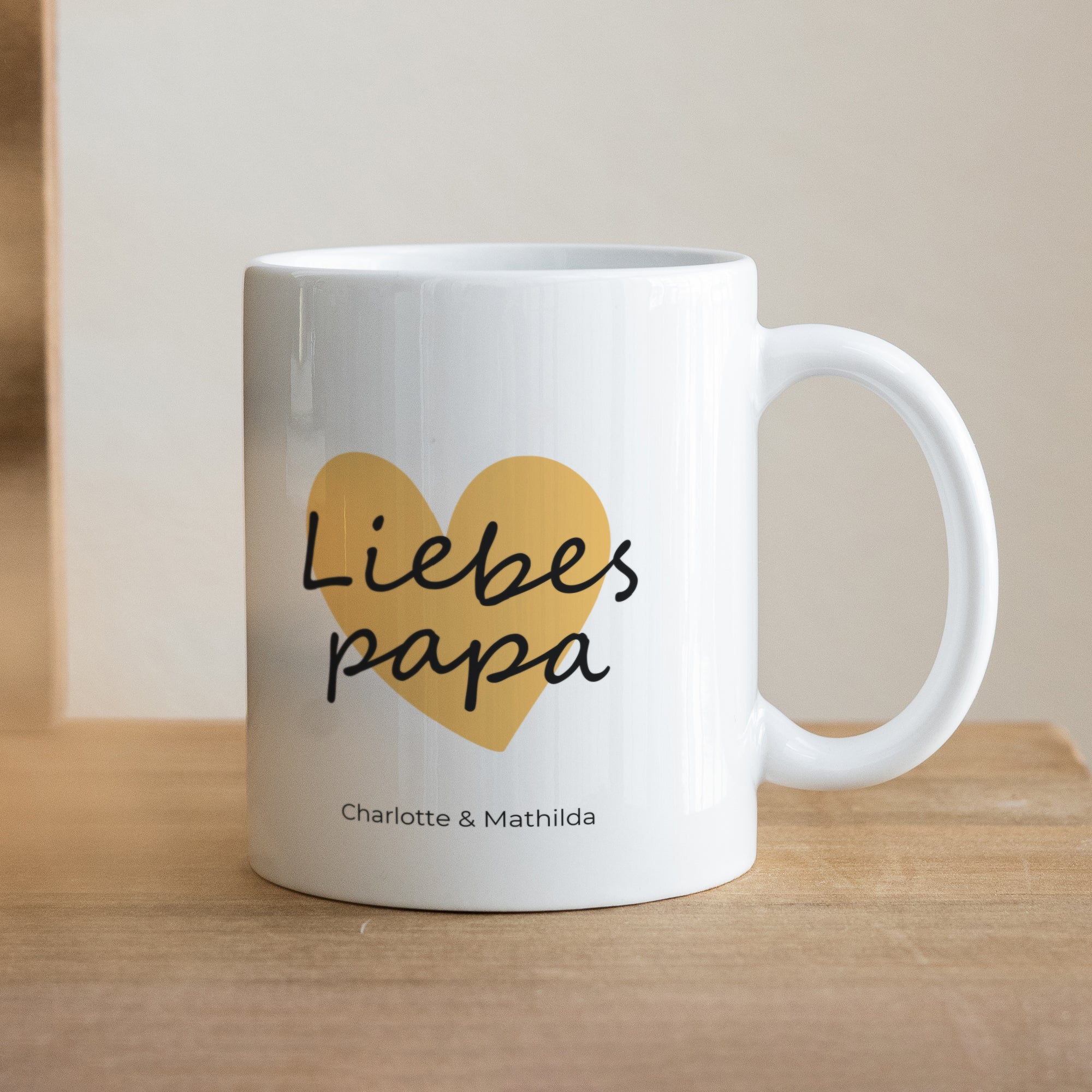 Tasse Objekte Weiß Papa der Liebe III foto N° 1